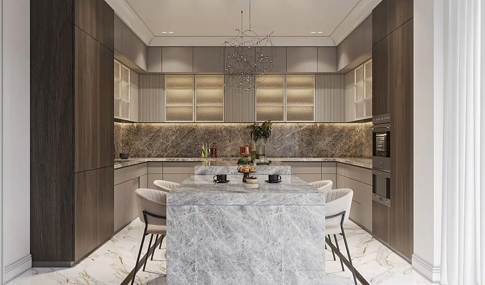 Modern salon tasarımı