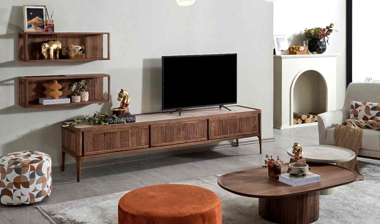 Atlas Tv Ünitesi | Amerikan Cevizi