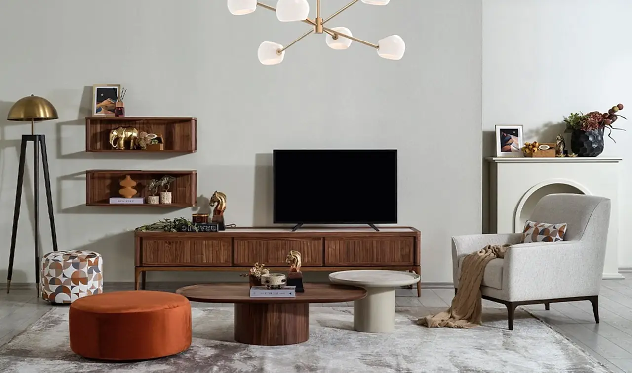 Atlas Tv Ünitesi | Amerikan Cevizi