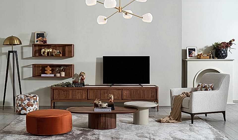 Atlas Tv Ünitesi | Amerikan Cevizi