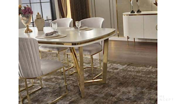 Tesla Luxury Yemek Odası Takımı