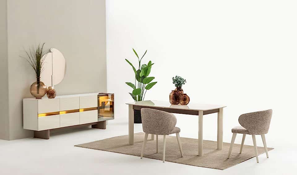Mocha Modern Yemek Odası Takımı