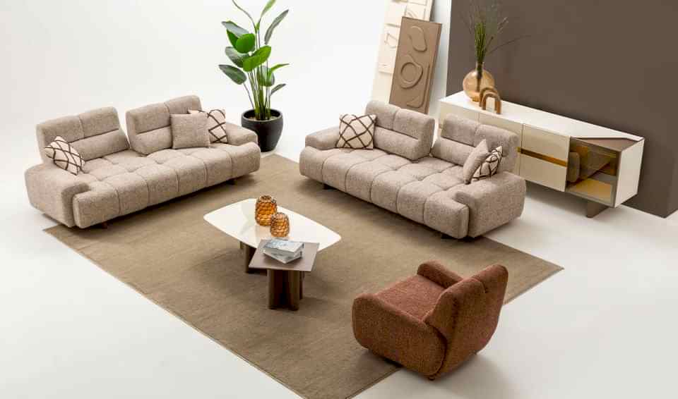 Mocha Modern Koltuk Takımı