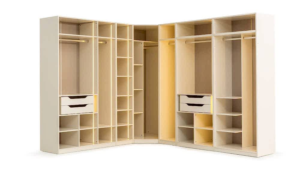 Sofia Köşe Dolaplı Yatak Odası