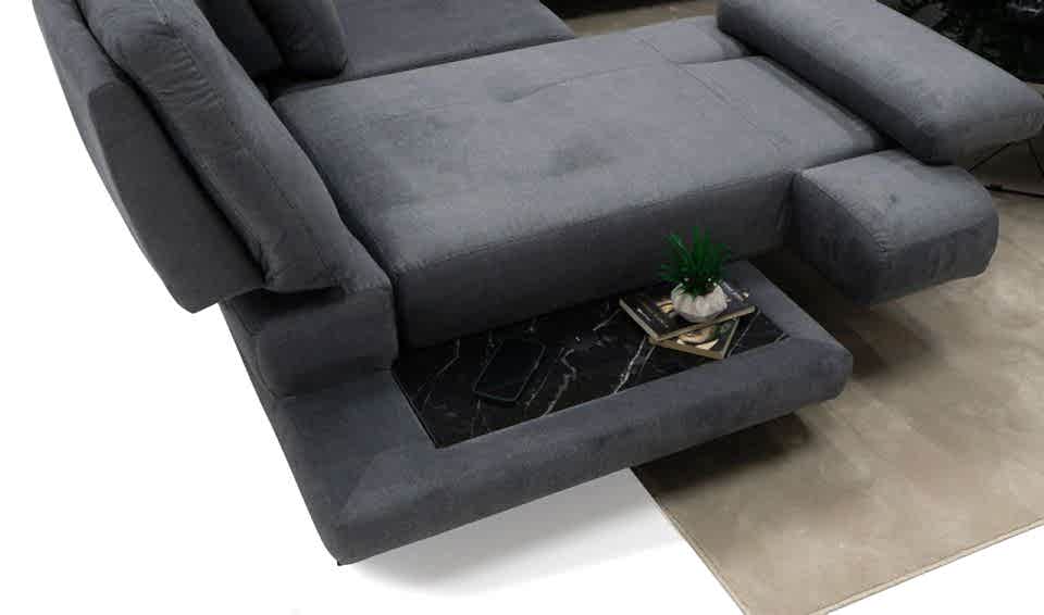 Milano Çift Tv Dinlenmeli 4 Lü Koltuk