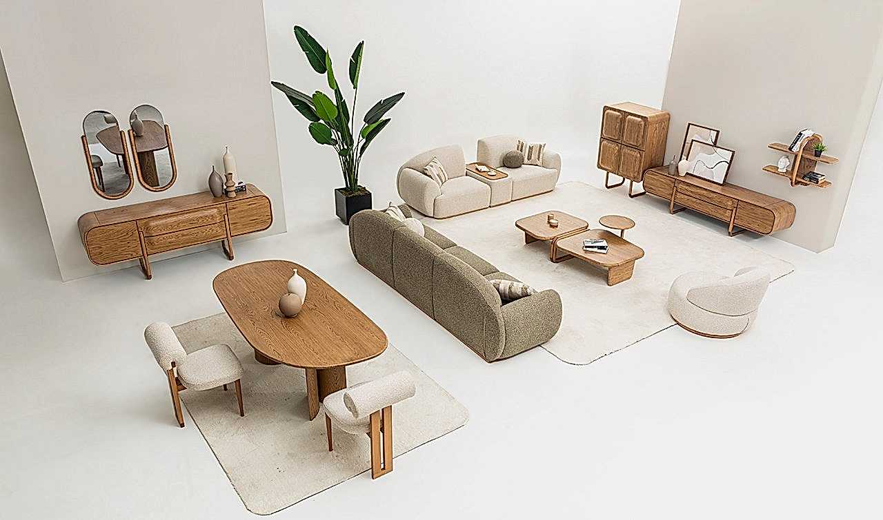 Retro Yemek Odası Takımı