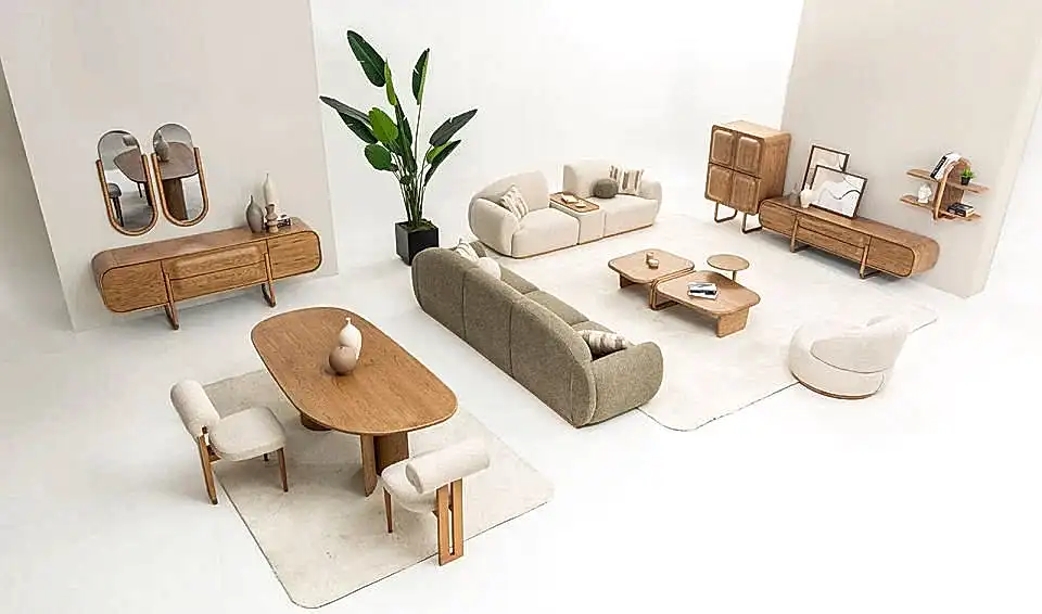 Retro Yemek Odası Takımı