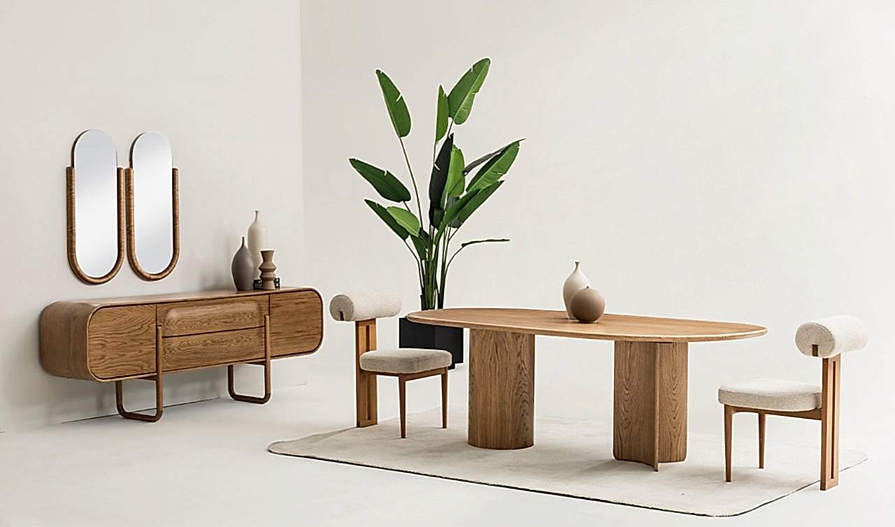 Retro Yemek Odası Takımı