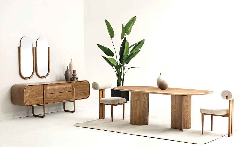 Retro Yemek Odası Takımı