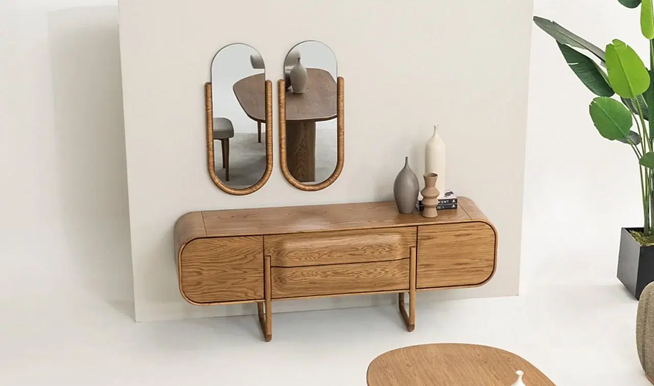 Retro Yemek Odası Takımı