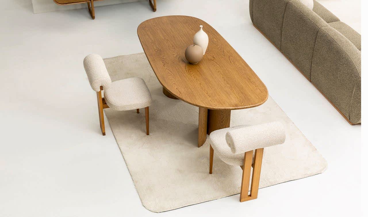 Retro Yemek Odası Takımı