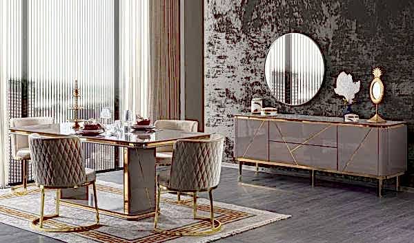 Gucci Yemek Odası Takımı