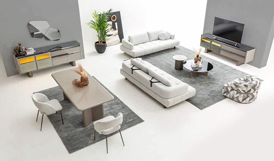 İnox Yemek Odası Takımı