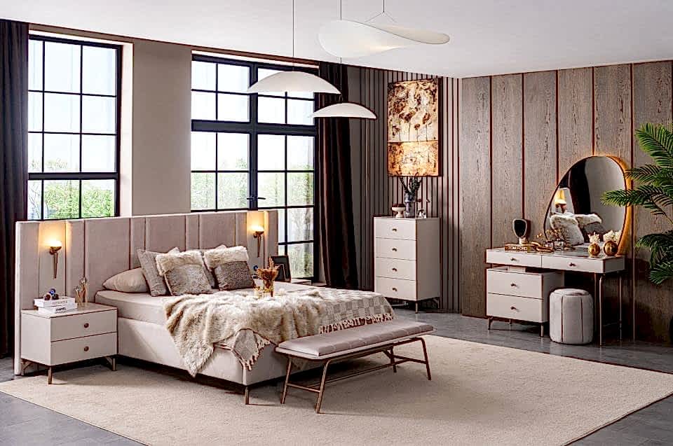 Eva 6 Kapaklı Yatak Odası Dolabı