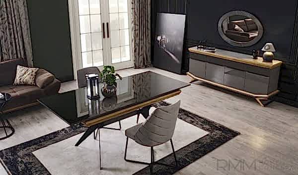 Grand Ahşap Yemek Odası Takımı