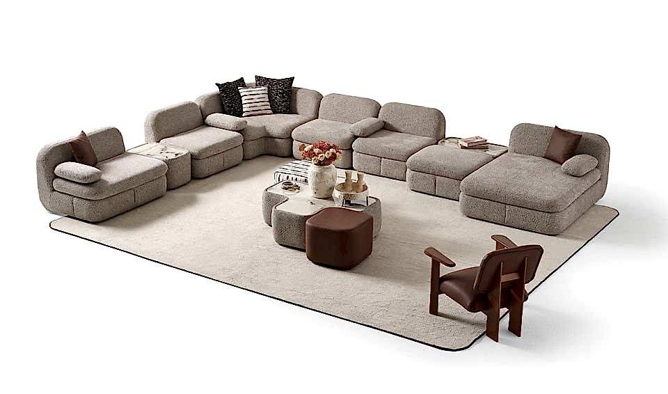 Alfa Köşe Koltuk |  X Large