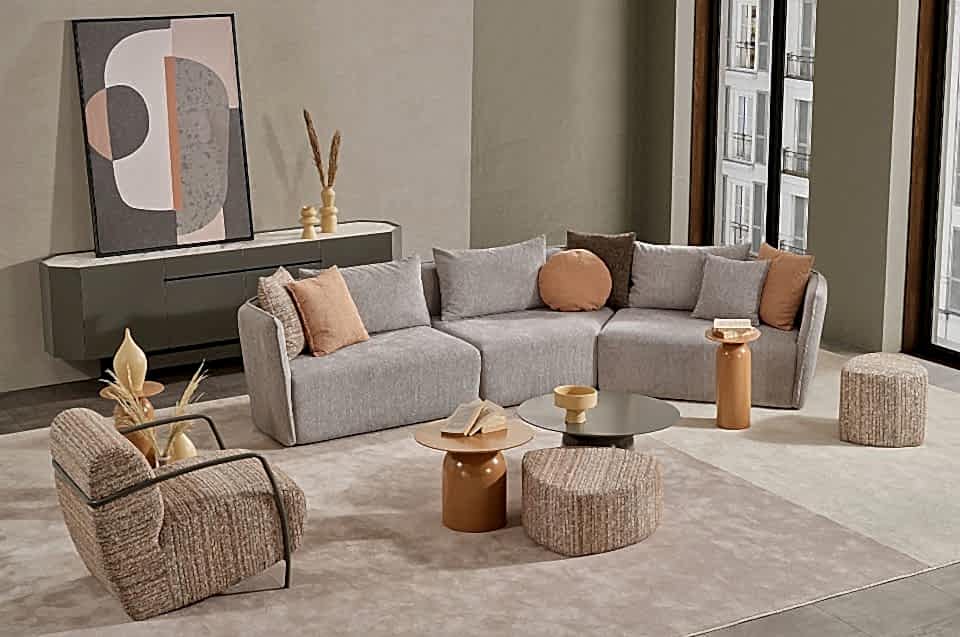 Slope Köşe Koltuk Takımı | Mini