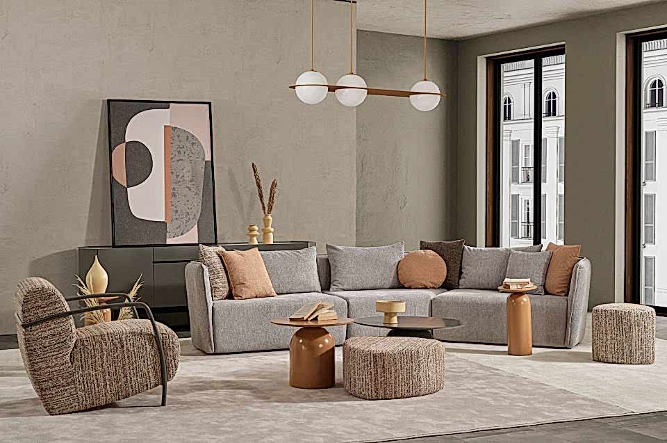 Slope Köşe Koltuk Takımı | Mini