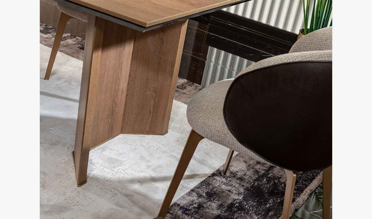 Lizbon Ahşap Yemek Odası Takımı