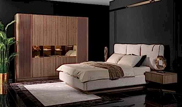 Lizbon Ahşap Yatak Odası Takımı