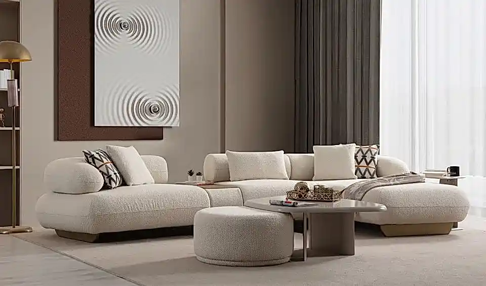 Glamour Corner Sofa Set