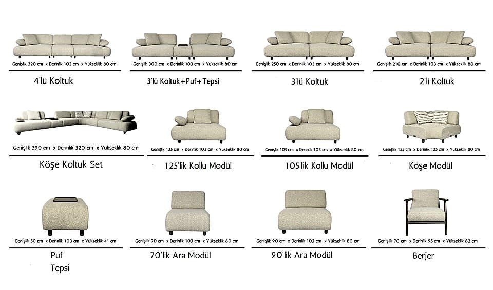 Efes Köşe Koltuk Takımı | Small