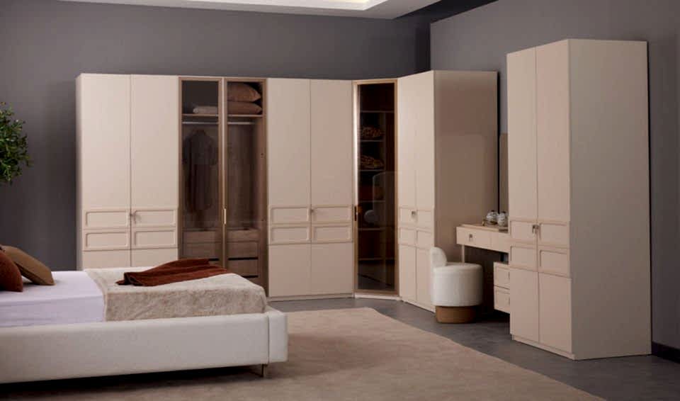 Dante Giyinme Odası - Köşe Dolap