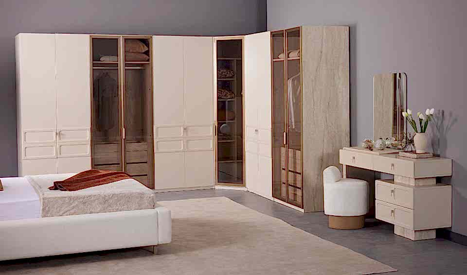 Dante Giyinme Odası - Köşe Dolap