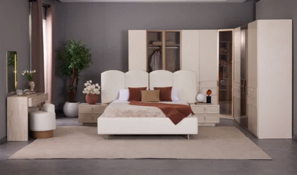 Dante Giyinme Odası - Köşe Dolap