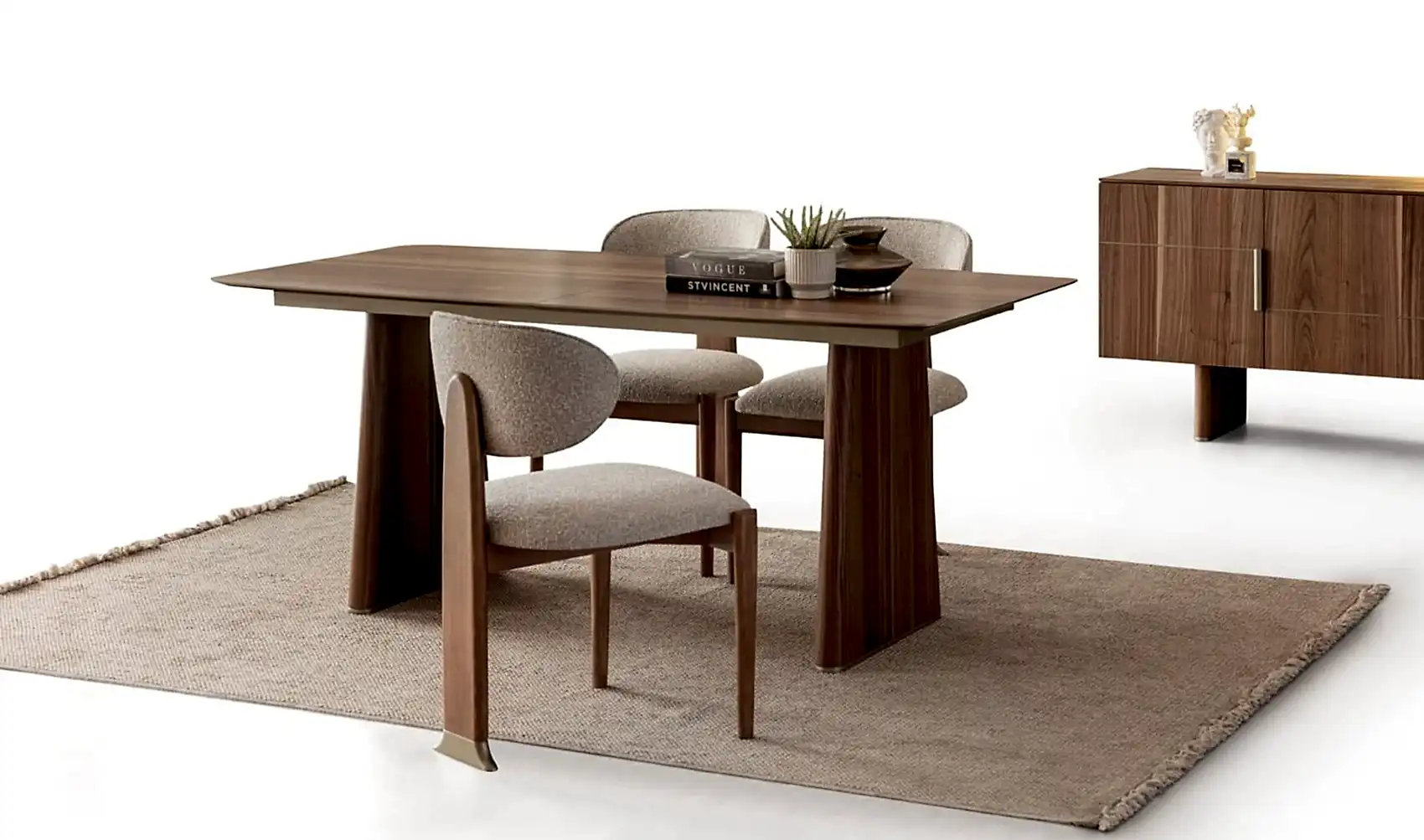 RMM Home - En Çok Satan Ahşap Ayaklı Sandalyeler: Vesta Yemek Odası Takımı