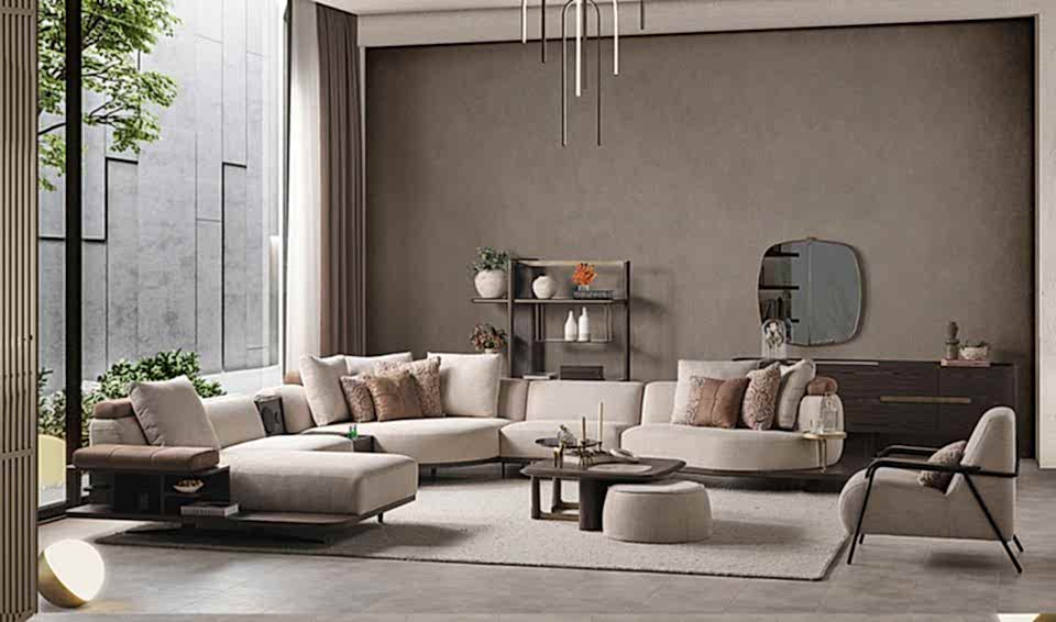 West Modern Köşe Koltuk | Large