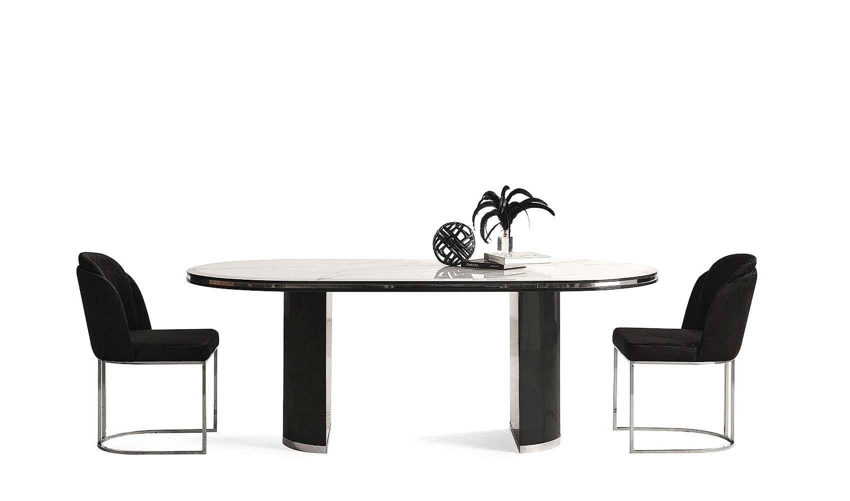 Cartier Yemek Odası Takımı | Antrasit