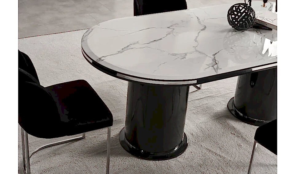 Cartier Yemek Odası Takımı | Antrasit