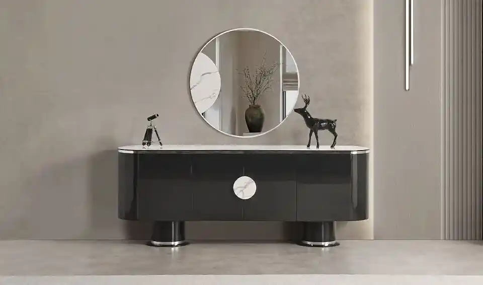 Cartier Yemek Odası Takımı | Antrasit