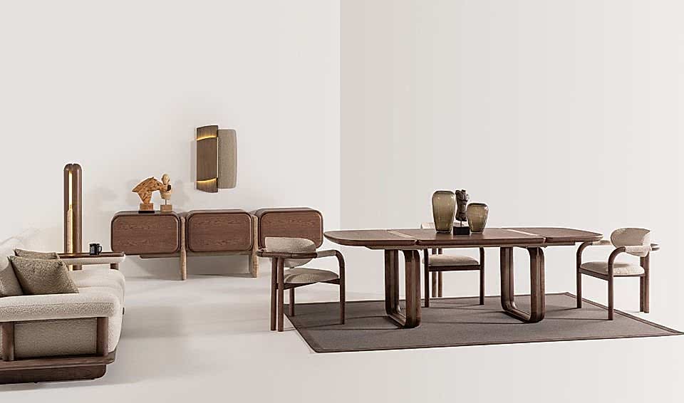 Mocha Yemek Odası Takımı