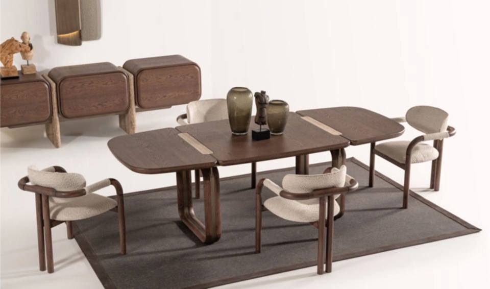 Mocha Yemek Odası Takımı