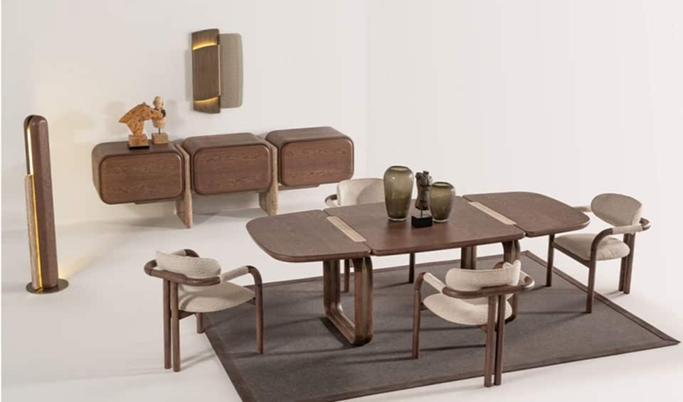 Mocha Yemek Odası Takımı