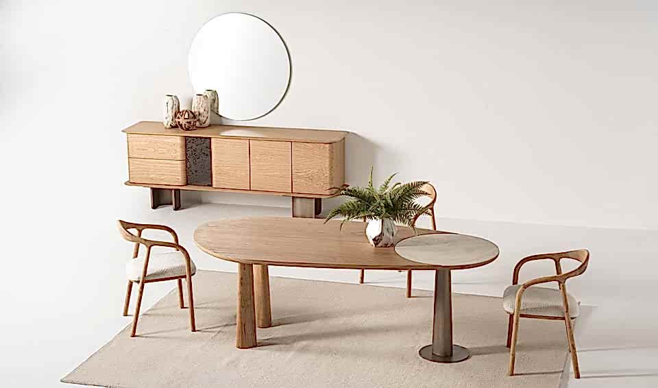 Natura Yemek Odası Takımı