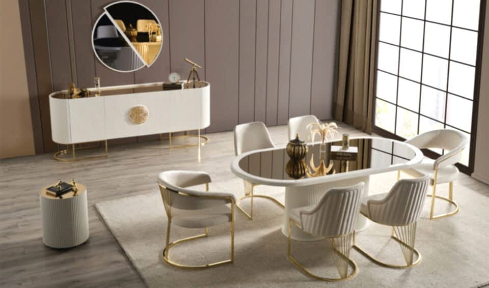 Gucci Premium Yemek Odası Takımı