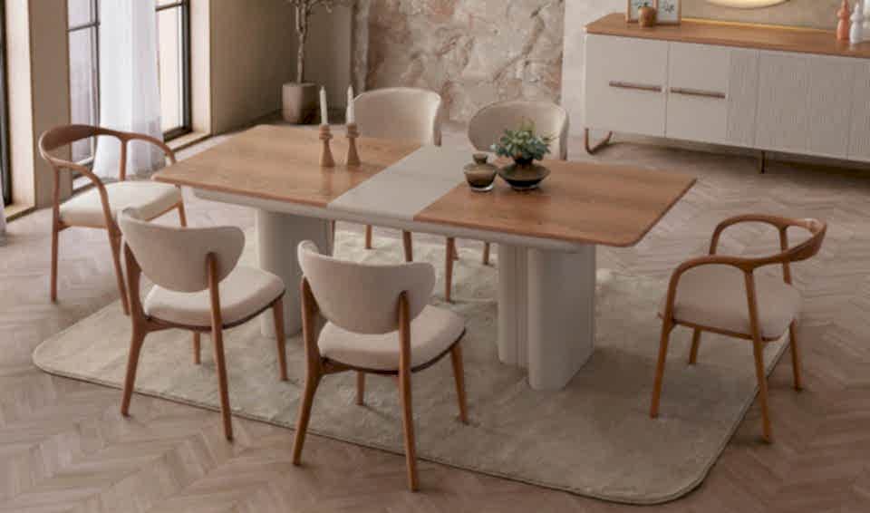 Lotus Yemek Odası Takımı