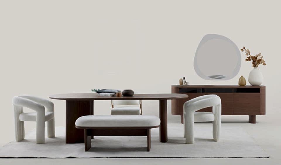 Luna Yemek Odası Takımı