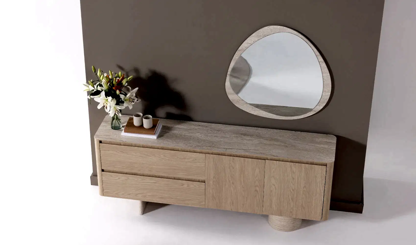 Ducha Yemek Odası Takımı | Traverten