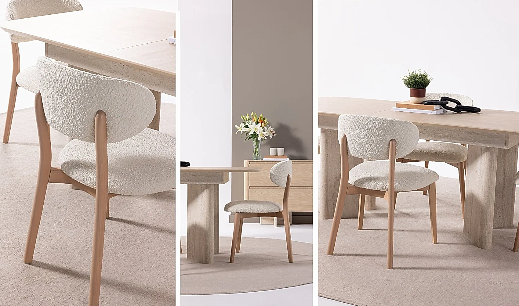 Ducha Yemek Odası Takımı | Traverten