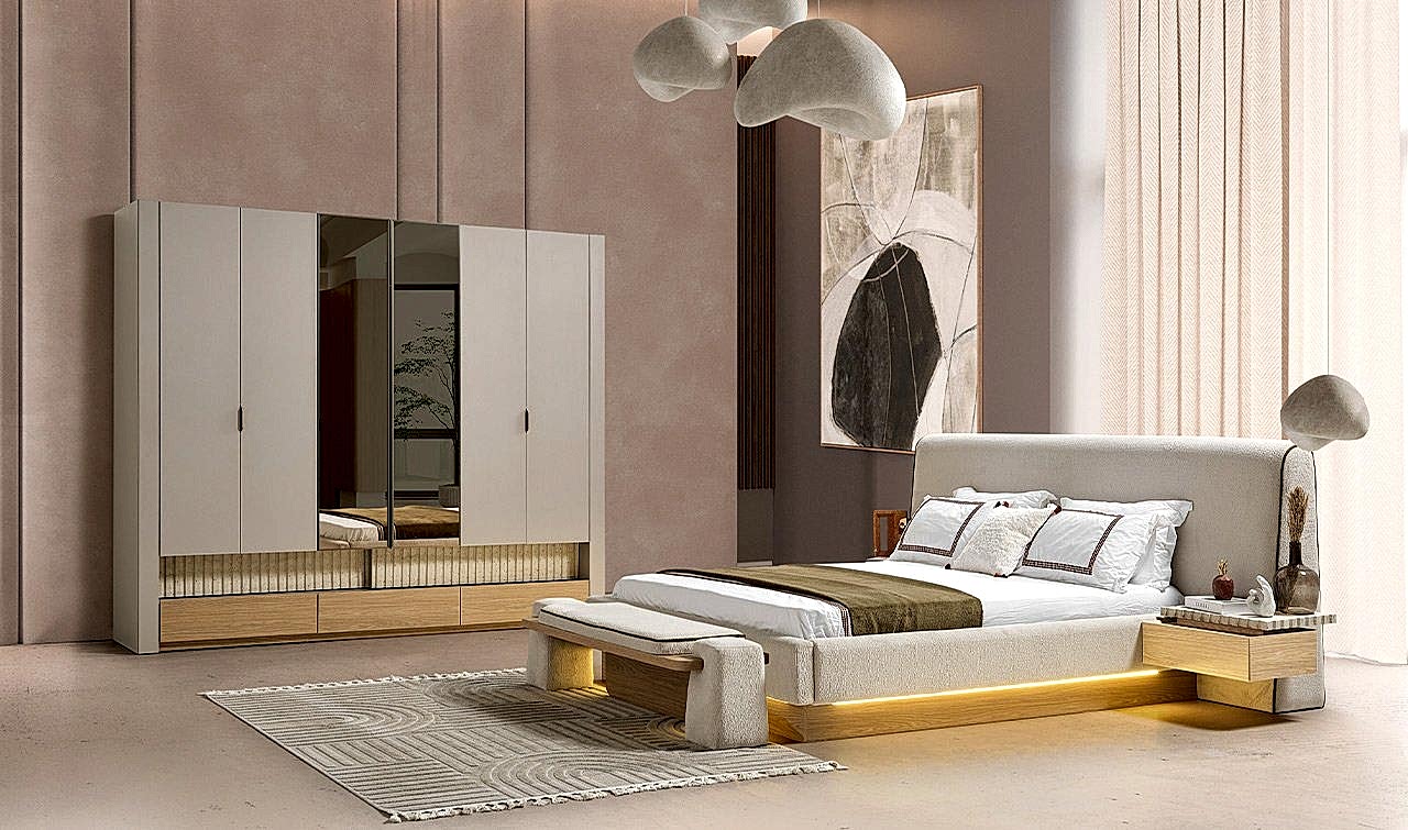 Angel Yatak Odası Takımı | Traverten