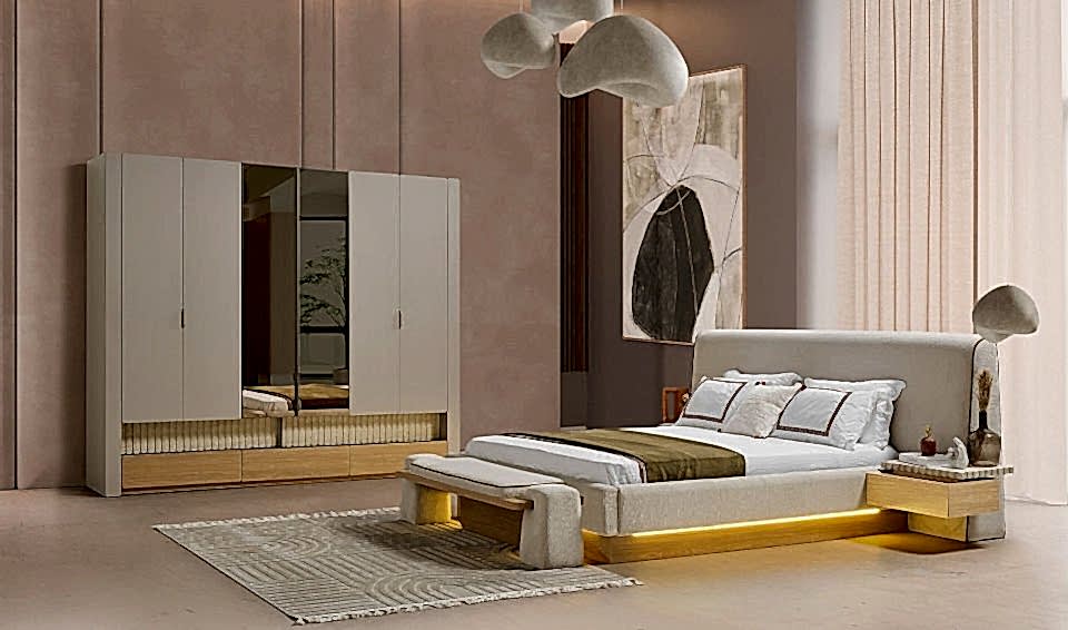 Angel Yatak Odası Takımı | Traverten