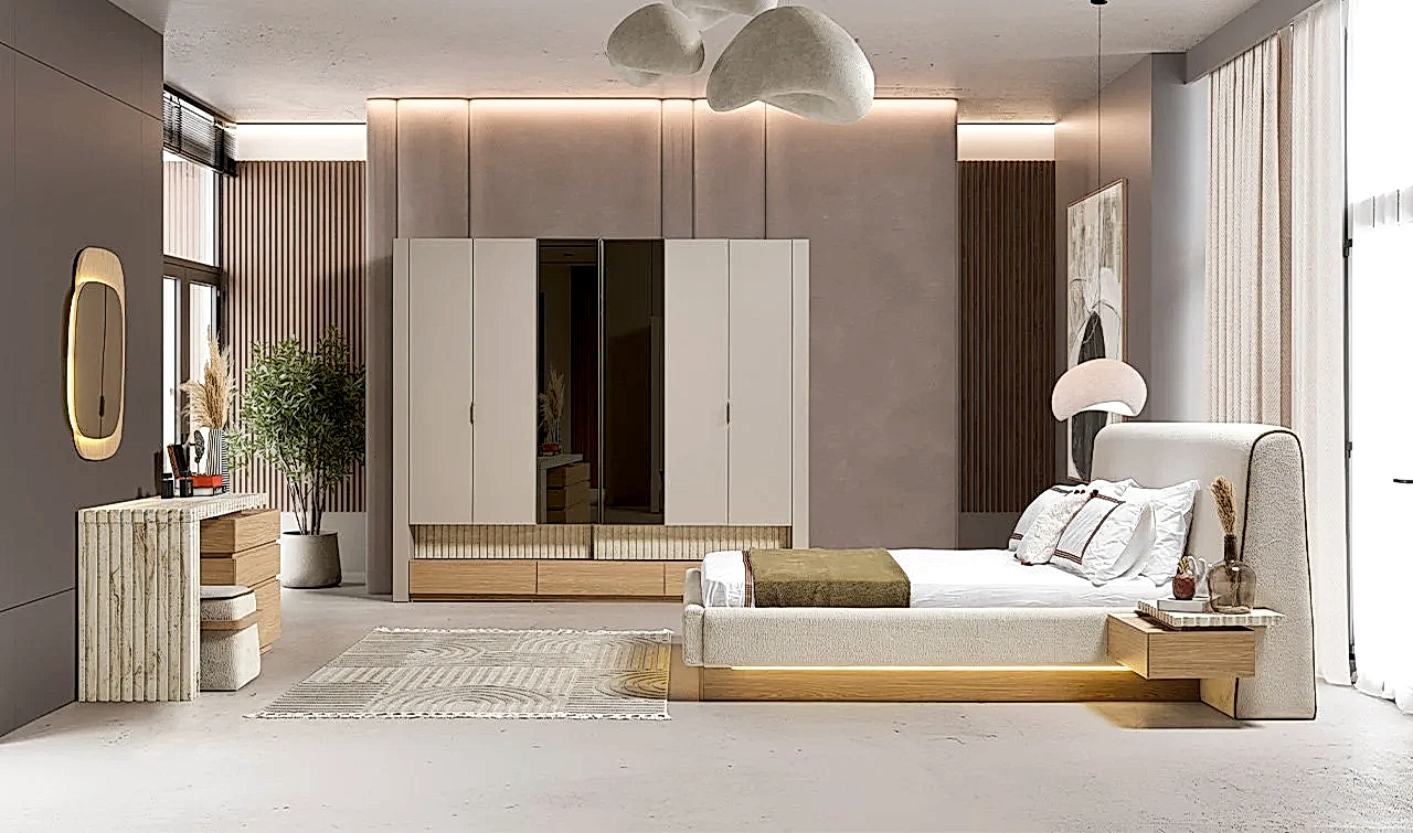 Angel Yatak Odası Takımı | Traverten