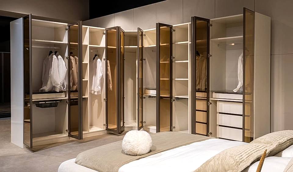 Latte Giyinme Odası - Köşe Dolap