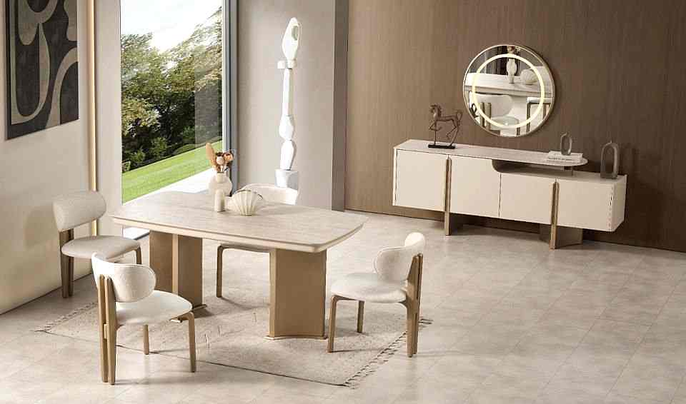 Bodrum Yemek Odası Takımı