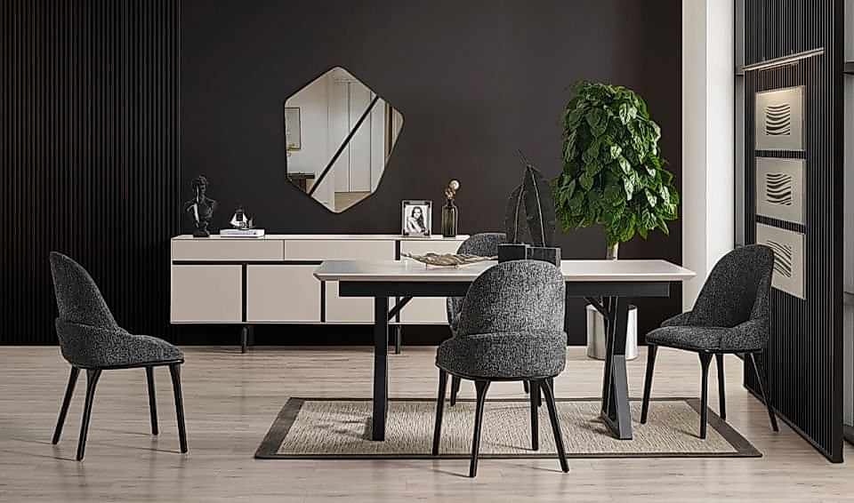 Dolunay Yemek Odası Takımı