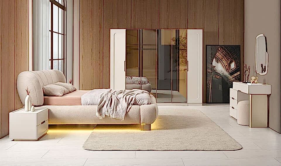 Aspera Yatak Odası Takımı | Ekru